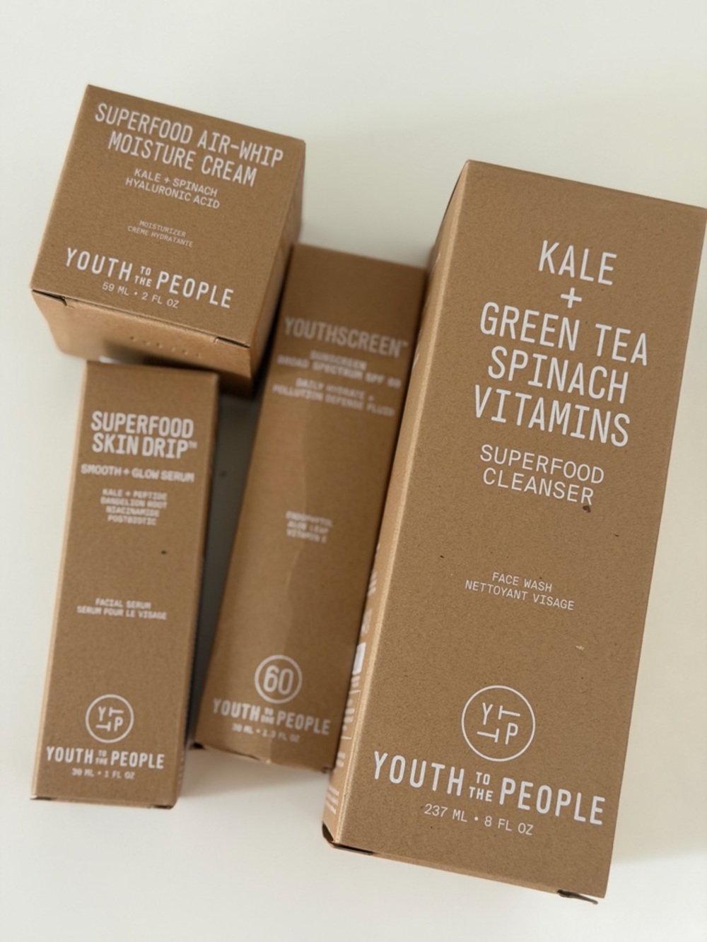 Youth To The People Superfood Cleanser bundle + SPF